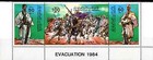 Libya 1984 Evacution Day Anniversary Paintings  6 Stamps Scott 1215-1218 Mnh