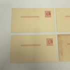 Usps 2 Cent Postal Card Benjamin  Franklin Pre Stamp Postcard  Vintage  6 Total 
