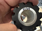 Serrated Rubber Contact Wheel - 61mm D  50mm W  1-1 8  Bore  - Lot Of 3