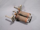 Antique Telephone Bell ringer Coil  Wooden Wall Phone - Tested Works