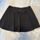 Stelle Women s Golf Tennis Skort Size L Black Solid Pull On Short Athletic