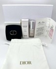 Dior Beauty Skincare Bundle Gift Set 4pcs  compact Double Mirror  le Serum pouch