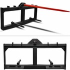 Hay Bale Moving Skid Steer Tractor Loader Quick Tach Attachment 3000 Lbs Steel