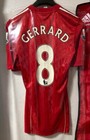 Gerrard  8 Liverpool 2010 2011 Home Jersey Player Issue Authentic Size M W cover