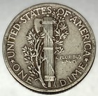 1942 P Mercury Dime Circulated 90  Silver 10c Us Coin - 5675