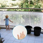 Child Safety Net 10ft X 2 5ft Balcony Railing Mesh For Kids And Pets