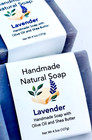 Lavender Soap Bar Handmade Natural Bath Shea Butter 4 5oz Purple Bath Spa