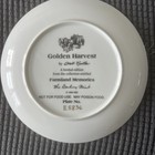 Golden Harvest Tractor Plate Farmland Memories John Deere Farm Danbury Mint