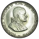 Vatican 100 Lire Coin 1987 Km 202 John Paul Ii  Au-unc Rare 