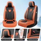 Fit Frontier Car Seat Covers Premium Leather For Nissan Frontier 2009-2024 20   