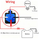 2pcs 40 30 Amp Waterproof Relay Switch 12awg Harness Set With Built-in Diode- 12