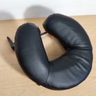 Universal Ergonomic Adjustable Massage Table Face Cradle  Black Pu Leather 