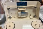 Wollensak Vintage Reel Tape Recorder With Books And Tapes  No Power Cord 