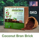 5kg Coco Coir Brick Coconut Fiber Grow Potting Soil Garden Plant Growing Media