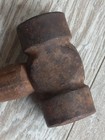 Vintage 2 5lb   rounding forging Hammer Blacksmith Anvil Horseshoeing Tool