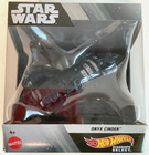 New Hot Wheels Star Wars Starships Select Jbg47 Onyx Cinder  37 1 50 Scale Ship