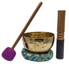 5  Vintage Handmade Hammered Antique Yoga Singing Bowl Tibetan Sound Healing