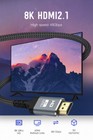 8k Hdmi Cable 60 120hz Version 2 1 High Speed 48gbps-2m 6 5 Ft Gold Plated Fast