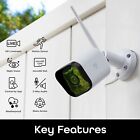 Geeni Hawk 3 1080p Wi-fi Outdoor Cameras With Alexa Google Voice Control   2 Pack