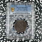  c 1812  Lower Canada Wellington 1 2 Penny Token Pcgs Ms64bn Lot g3689 We-11a1