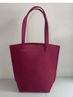Bath   Body Works Black Friday Burgundy Felt Tote Bag Nwt
