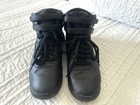 Vintage Reebok Classic Hi Top Womens Sz 7 Black Aerobic Sneakers