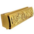 Engraved Gold-plated 1911 Mainspring Housing - Full-size 45 Acp  Colt  Kimber
