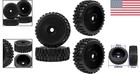 1 8 Rc Buggy Tires 17mm Hex Wheels Rims   Rummber 4pcs For Arrma Typhon 6s 3s