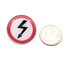 Marilyn Manson  shock Symbol  Heavy Metal Band Enamel Lapel Pin Metal Brooch Pin