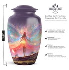 Angle Memorial Urns For Daughter Ashes 10 Inch Cremation Burial Urns