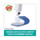 Disposable Toilet Scrubber Refill  Blue white  10 pack 558-rf-4 3m commercial