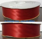 Mcginley Mills 1-5 16  Acetate Red Satin Ribbon 100 Yards  33mm X 91 4m  Dented