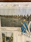 Antique Framed Roll Of Honor Service In The World War 1918 Military Photos