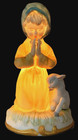 Lefton Child s Nightlight  now I Lay Me Down To Sleep  Prayer Porcelain  60s Vtg