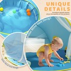 Baby Beach Tent Pop Up Play Tent Uv Protection Sun Shelter For Infants Toddlers