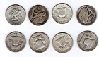 Coins Lot 8x 90  Silver Us Half Dollars  4 Face Value