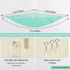 Stuffed Animals Net Or Hammock Kids Toy Storage Organizer With Led Light Hang   