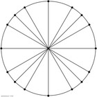 3 75  X 3 75  Graph Paper Stickers  Unit Circle Graph  Roll Of 500 Stickers