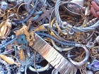 Huge Junk Jewelry Lot All Metal Gold   Silver Tone 5  Lbs Wear repair craft