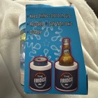 Vintage The Fridge Original Lifoam Freezable Cooler Koozie 12oz Can Paradise New