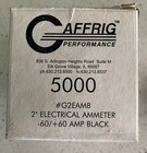 Gaffrig 5000  g2eamb 2  Electrical Ammeter -60  60 Amp Black