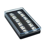 Officer Apron  set Of 12 Pins  Masonic Lapel Pin -  blue   White  3 4   Wide 