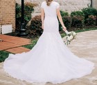 Allure Bridal Style M514 Wedding Dress Size 10 - Worn Once Good Condition
