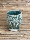 Tiki Mug Aloha From Ohio Made By Bertiki Artist Jerry Berta 3 5  Tall 1 1 Glaze