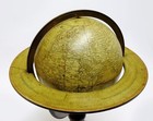 1840c - Terrestrial Globe Terrestrial Globe Newton 13cm  Very Rare In This Stand