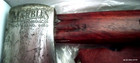 Marbles Brand 11  Axe - Damascus  Excellent Condition W box And Leather Sheath 