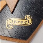 Vintage Wood Wall Hanging Plaque Woman Israel Hand Made 8 h