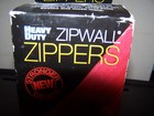 New Open Box  2-pk  Zipwall Heavy-duty Zipper Hdaz2 For Dust Barriers 