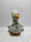 Vintage  Applause White Duck Goose  mrs  Mcducky  Plush Stuffed Animal 11  W tag