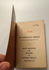 1933 Pa Railroad Longisland Rail Roademployee Instructions Electrified Territory